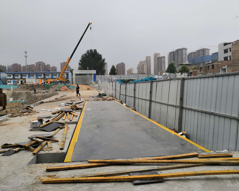 洛陽(yáng)中建七局項目3/16米120噸地磅