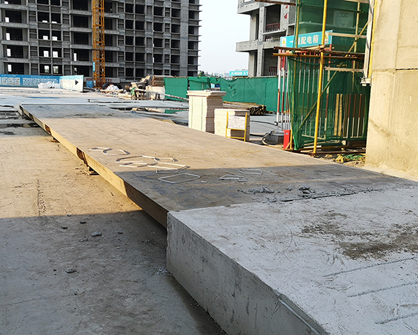 鄭州港區中建七局地磅挪位置