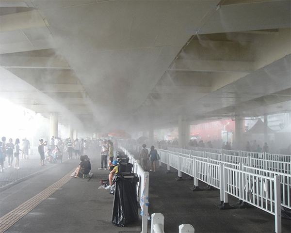 霧森除塵降塵車(chē)間噴淋系統