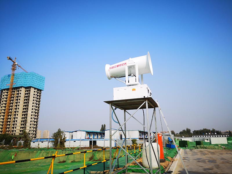 “霧炮機”對比傳統抑塵方式