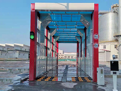 唐山18米龍門(mén)洗車(chē)機帶風(fēng)干烘干