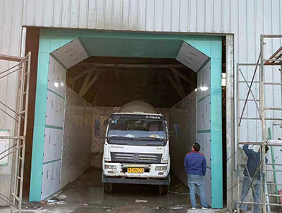 安陽(yáng)卸料口洗車(chē)機
