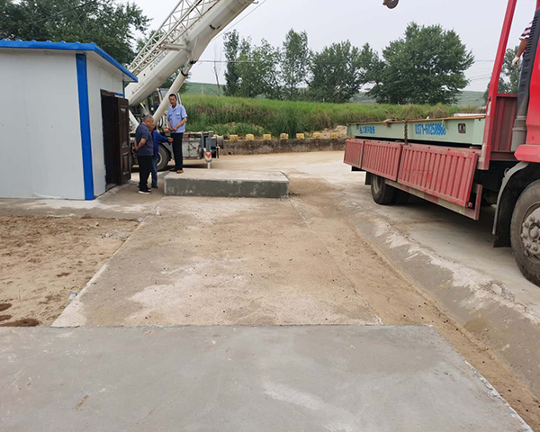 新鄉地磅的傳力結構