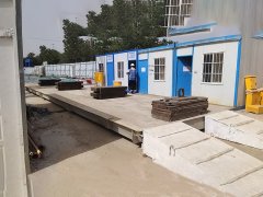 新鄉中建七局3/16米電子地磅檢測